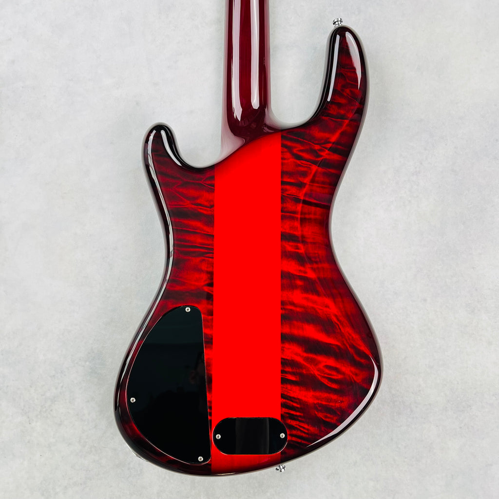 ESP SSN NJJ-I Siam Shade Natin Signature Bass 2002 - Transparent Red - 8