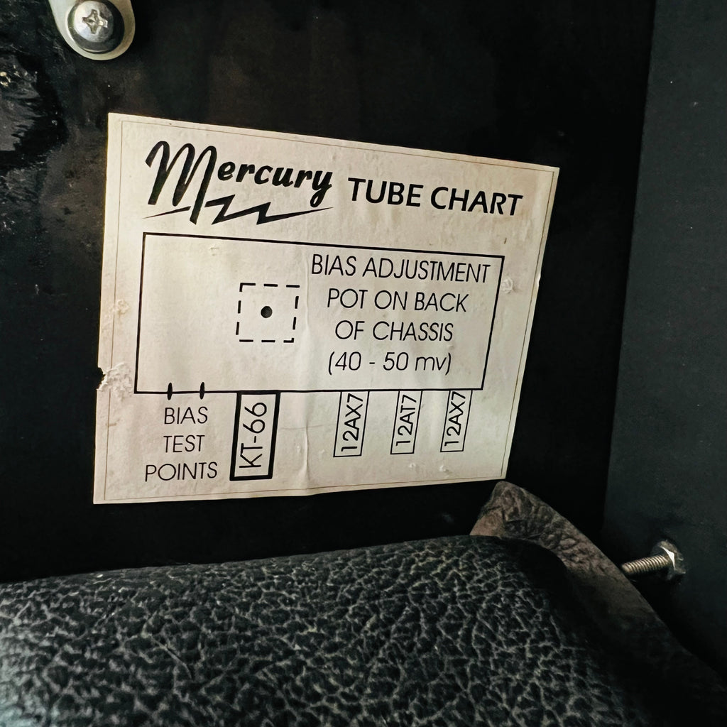 Carr Mercury KT66 1x12" Combo Guitar Amplifier 2003 - Black - 8