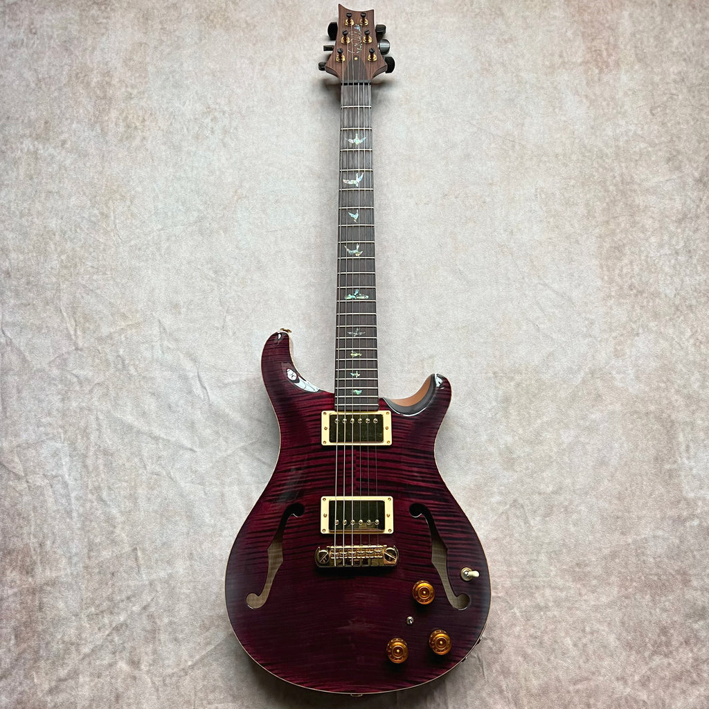 PRS Hollowbody II Piezo Artist Package 2003 - Raspberry - 2