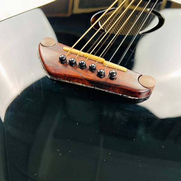 Fender Acoustasonic Stratocaster 2004 - Ebony Transparent - 17