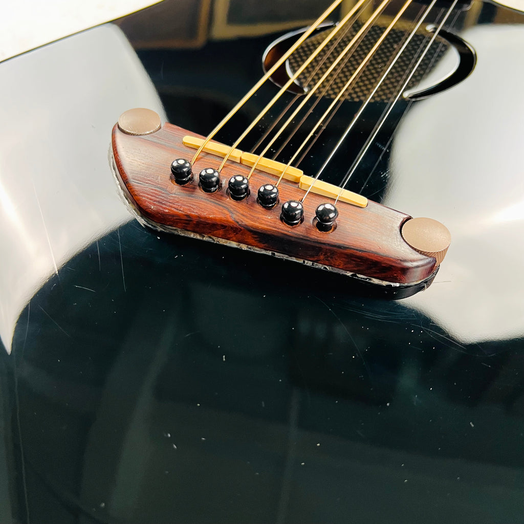 Fender Acoustasonic Stratocaster 2004 - Ebony Transparent - 17