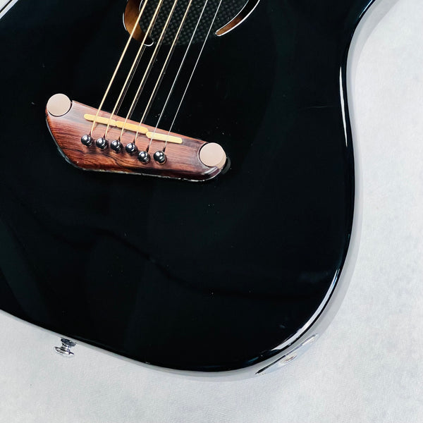 Fender Acoustasonic Stratocaster 2004 - Ebony Transparent - 5