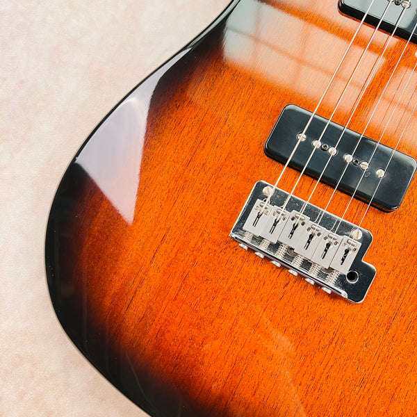 Suhr Standard Chambered Mahogany P-90s 2004 - 2-Tone Sunburst - 4