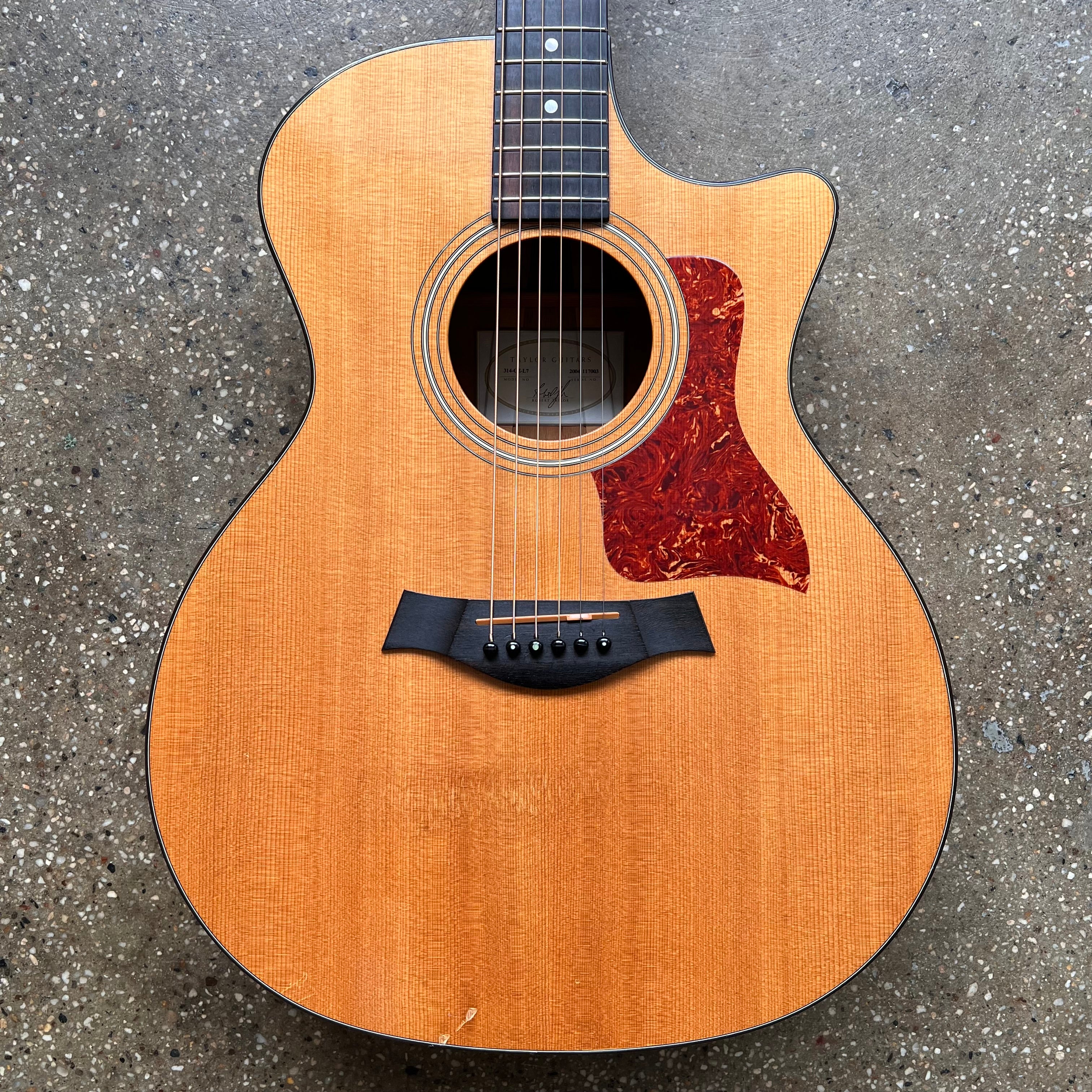 2004 Taylor 314ce-L7 Limited Edition Specs - Natural | Tone Wolf