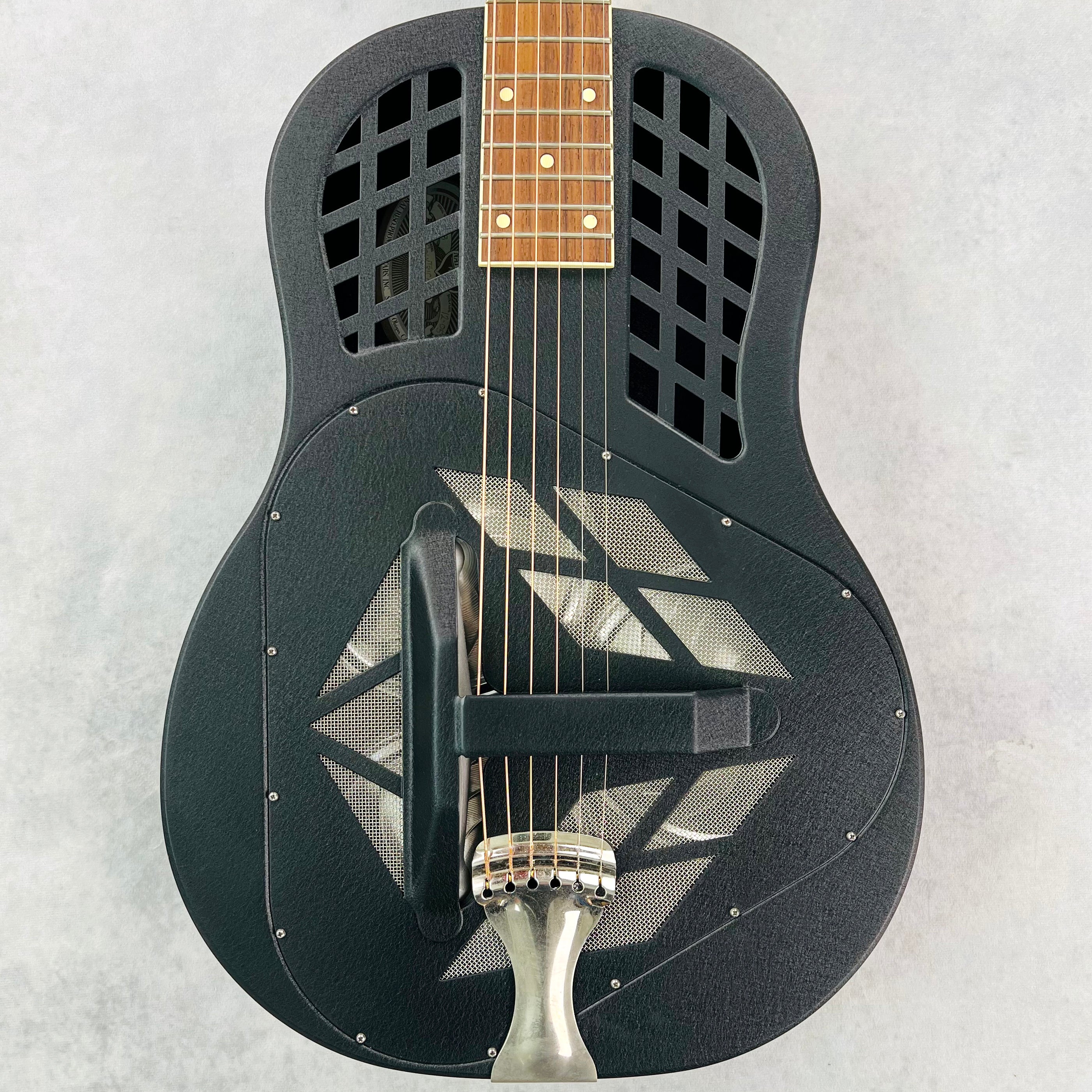 National Reso-Phonic Polychrome Tricone 2005 - Black | Tone Wolf