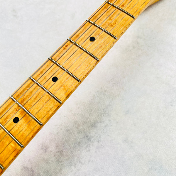 2005 Squier '51 Model By Fender Electric Guitar 2-Color Sunburst - 9