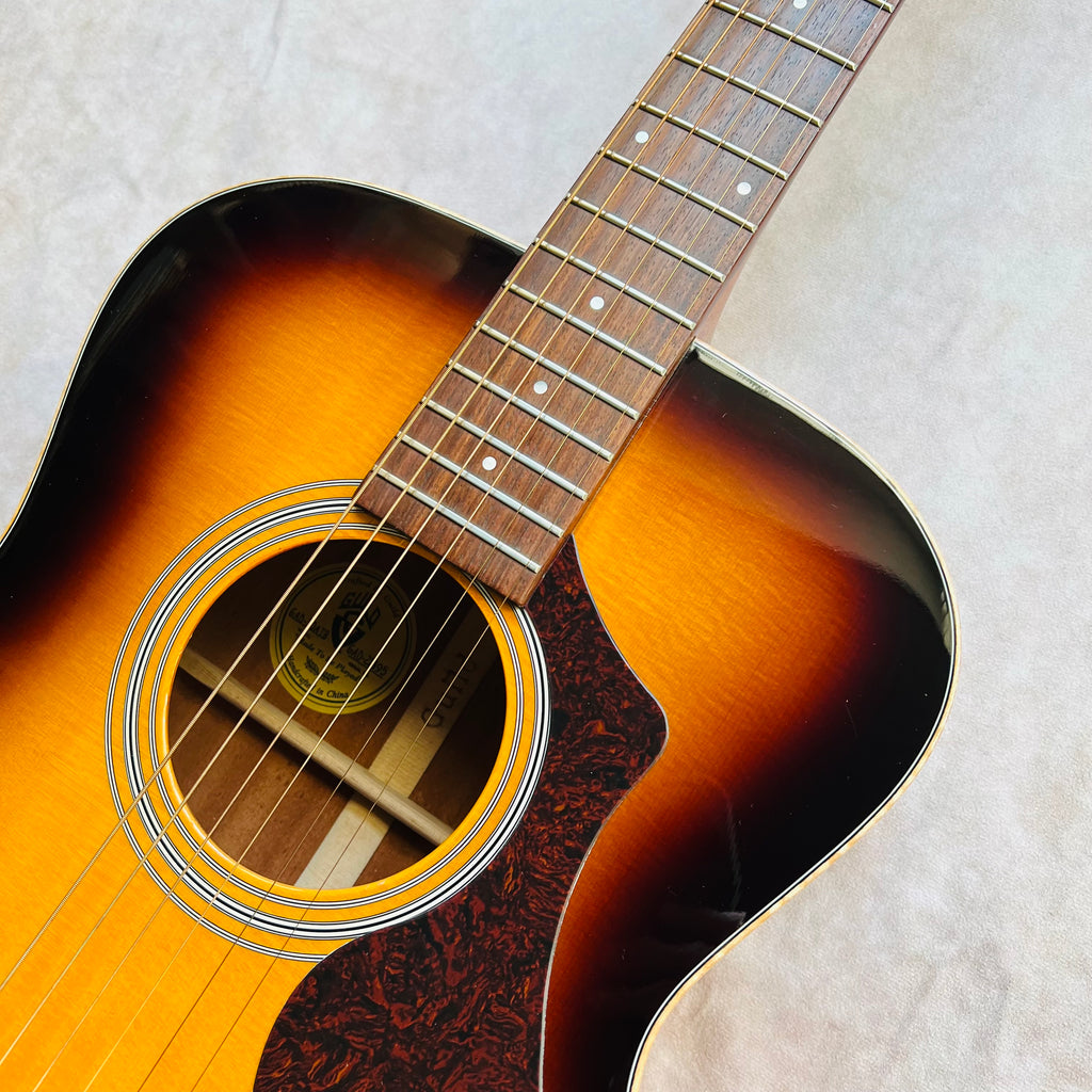 2006 Guild GAD-30ATB Orchestra Acoustic Guitar Sunburst - 3