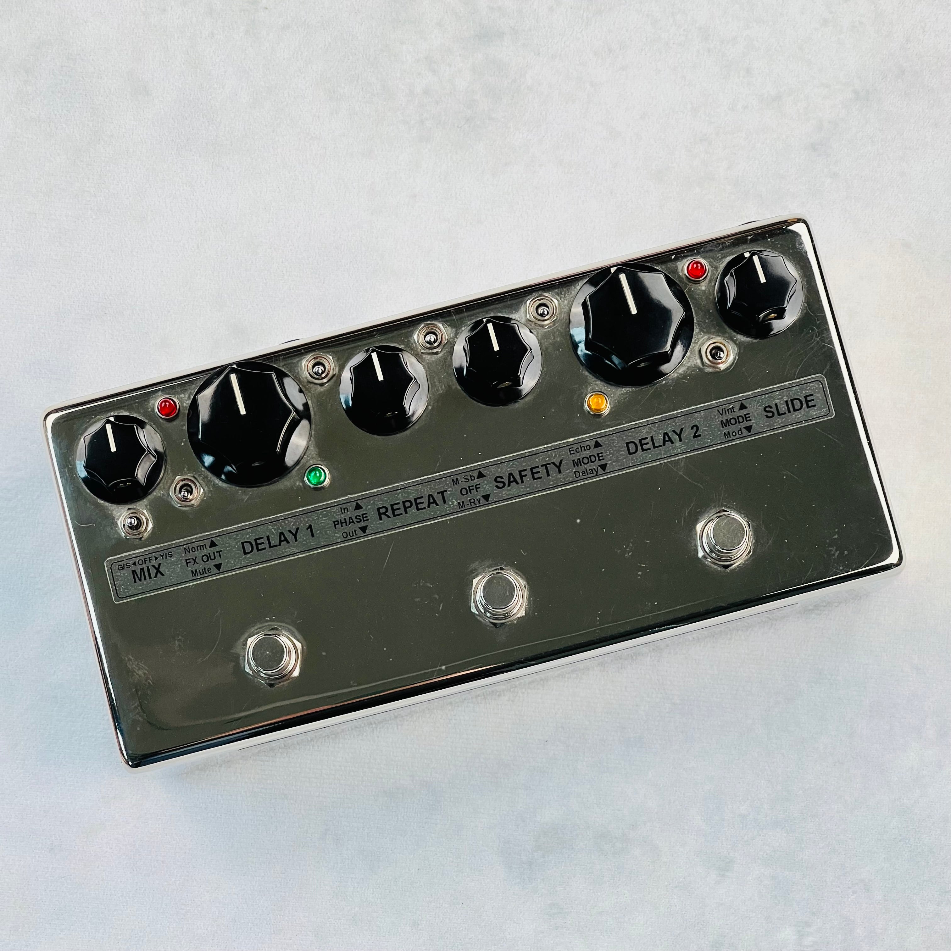 Toneczar Echoczar Analog Stereo Delay 2006 - Polished Silver