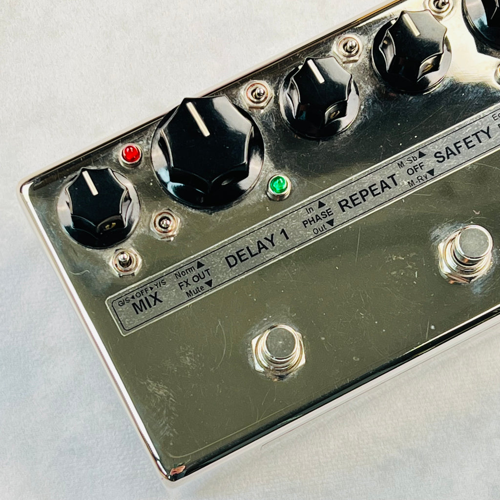Toneczar Echoczar Analog Stereo Delay 2006 - Polished Silver - 2