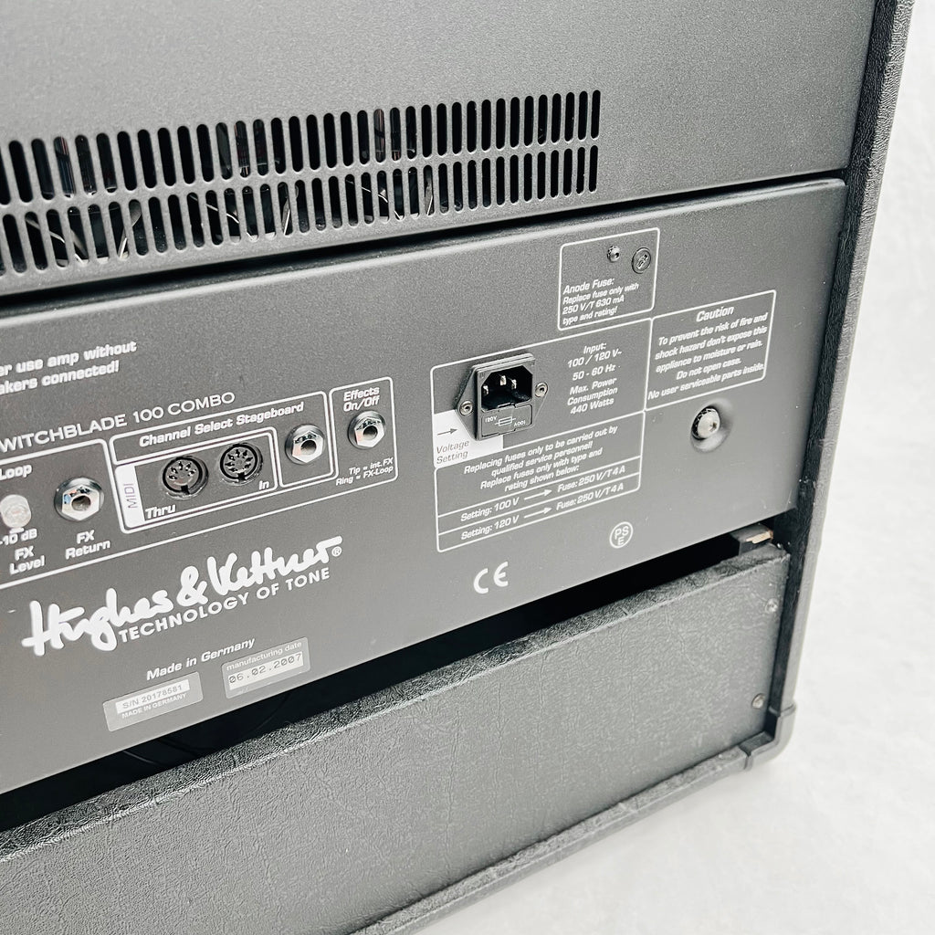 Hughes & Kettner Switchblade 100 2x12" Combo 2007 - Black - 12