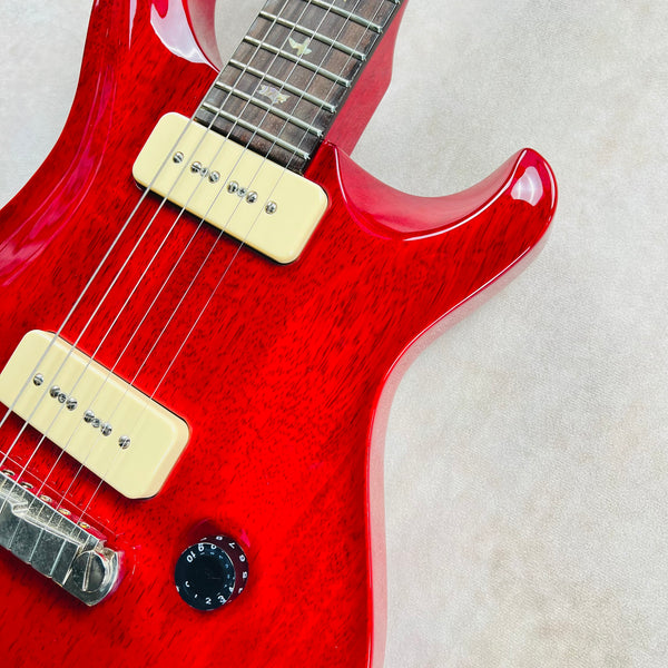 PRS McCarty Korina Soapbar Brazilian Rosewood 2007 - Vintage Cherry - 6