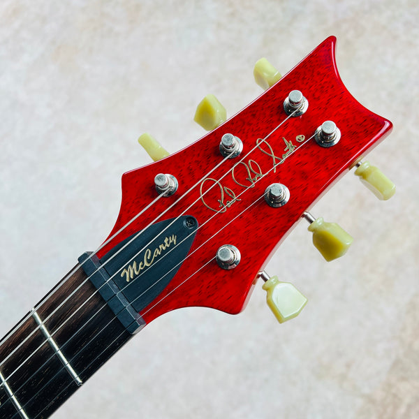 PRS McCarty Korina Soapbar Brazilian Rosewood 2007 - Vintage Cherry - 9