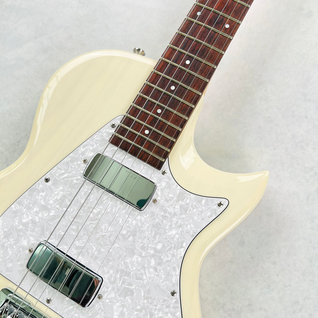 Taylor SB1-X Solidbody Classic with Top-Load Bridge 2007 - Transparent White - 3