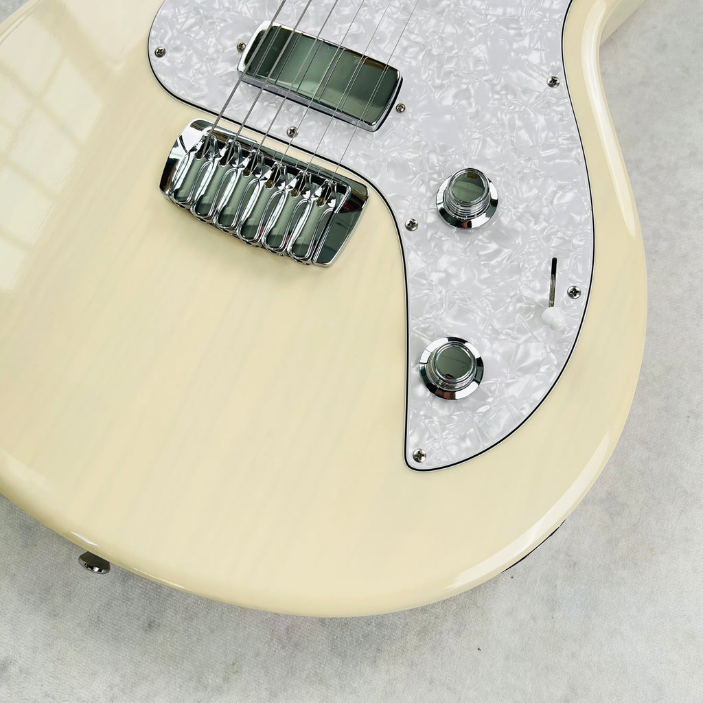 Taylor SB1-X Solidbody Classic with Top-Load Bridge 2007 - Transparent White - 5