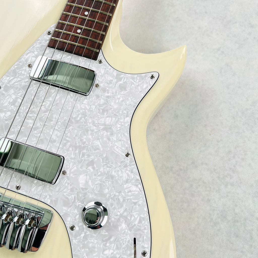 Taylor SB1-X Solidbody Classic with Top-Load Bridge 2007 - Transparent White - 6