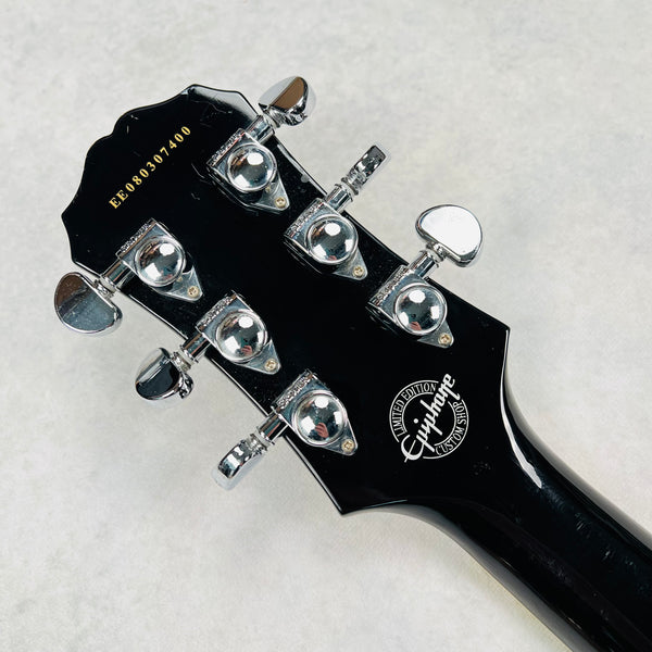 Epiphone Les Paul Custom Limited Edition Custom Shop 2008 - Silverburst - 17