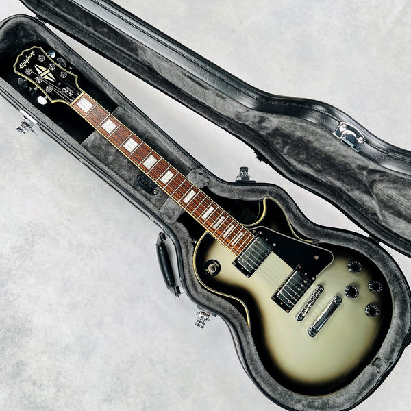 Epiphone Les Paul Custom Limited Edition Custom Shop 2008 - Silverburst - 19