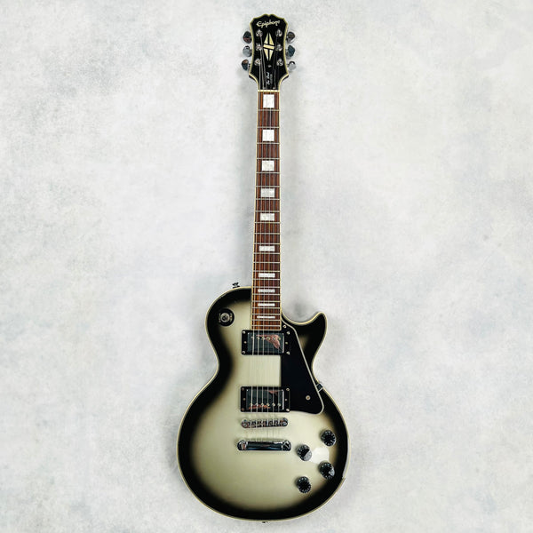 Epiphone Les Paul Custom Limited Edition Custom Shop 2008 - Silverburst - 2