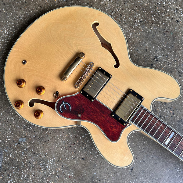 2008 Epiphone Sheraton II Specs - Natural | Tone Wolf 2008 Epiphone Sheraton II Specs - Natural | Tone Wolf