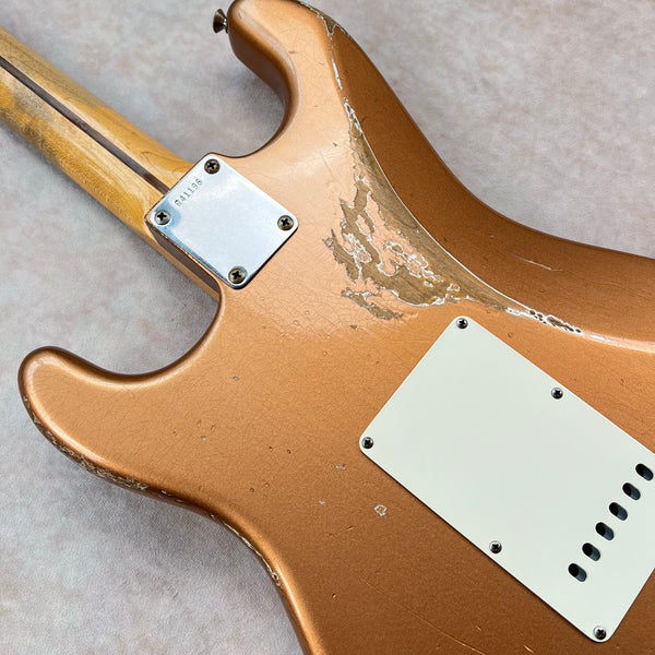 Fender Custom Shop 1956 Stratocaster Relic 2008 - Copper Metallic - 16