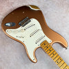 Fender Custom Shop 1956 Stratocaster Relic 2008 - Copper Metallic - 7