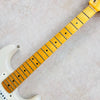 2008 Fender Eric Johnson Stratocaster Maple Artist Series Electric Guitar White Blonde - 10