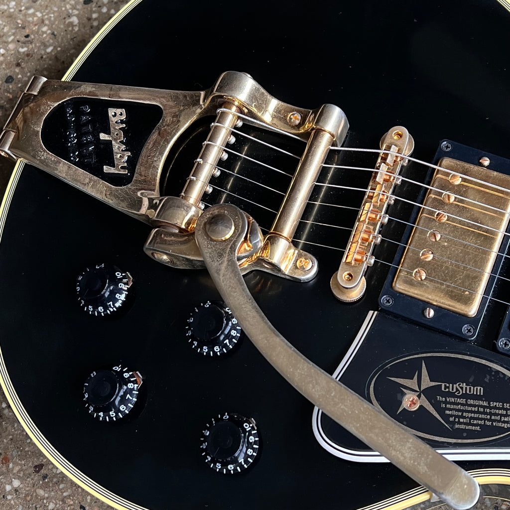 Gibson Custom Shop Jimmy Page Les Paul Custom Bigsby VOS 2008 - Ebony - 4