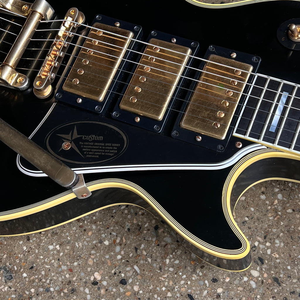 Gibson Custom Shop Jimmy Page Les Paul Custom Bigsby VOS 2008 - Ebony - 7