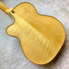 Hofner Chancellor Hand Carved Archtop 2008 - Antique Natural - 14