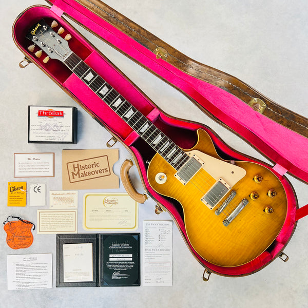 Gibson Custom Shop 1959 Les Paul 2016 Historic Makeovers RDS Package 2009 - Lemonburst - 24