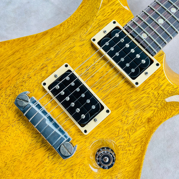 PRS KL 1812 Korina Limited Moon Inlays Standard Neck Carve 2009 - Vintage Natural - 7