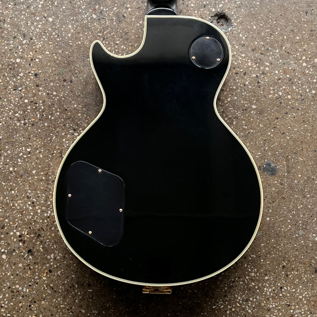 Gibson Custom Shop '54 Les Paul Custom with Bigsby Black Beauty VOS 2010 - Ebony - 11
