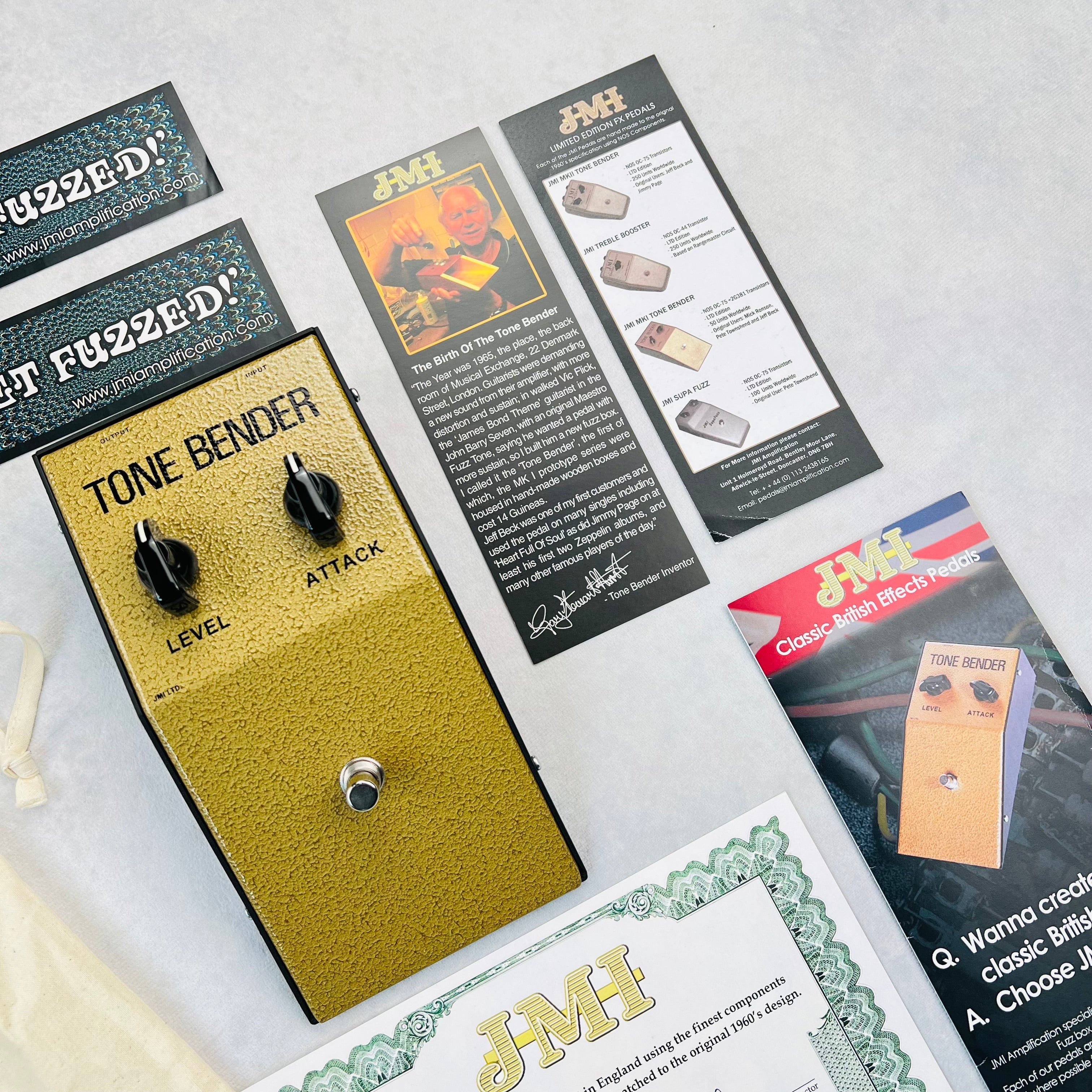 jmi pedals JMI Tone Bender MKI Limited Edition 2010s