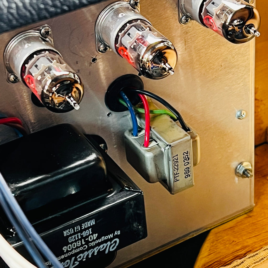 Rocknroll Amps Reverb D-Lux Prototype Handwired 40 Watt 2x10 Tube Amplifier 2010s - Black - 13