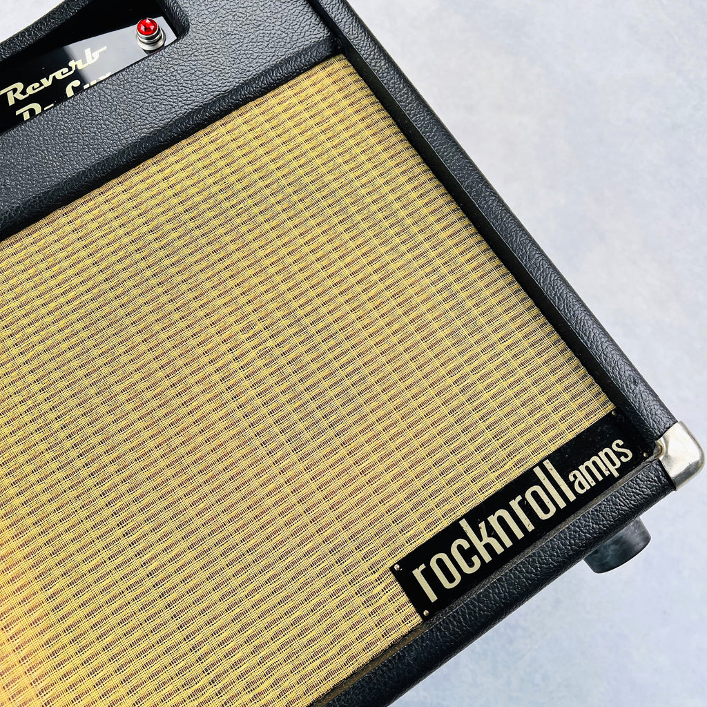 Rocknroll Amps Reverb D-Lux Prototype Handwired 40 Watt 2x10 Tube Amplifier 2010s - Black - 4
