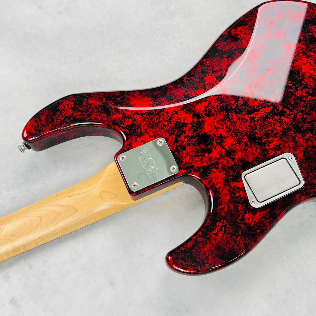 ESP Alice Nine Saga Signature Bass Flame 2011 -  Volcano Red - 14