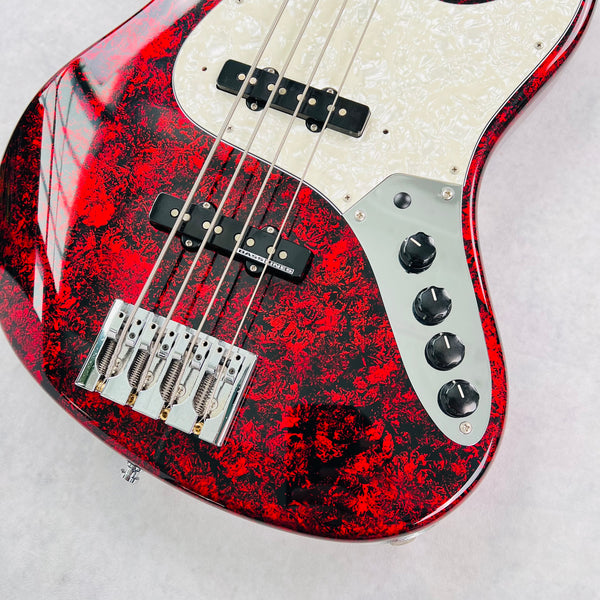 ESP Alice Nine Saga Signature Bass Flame 2011 -  Volcano Red - 5
