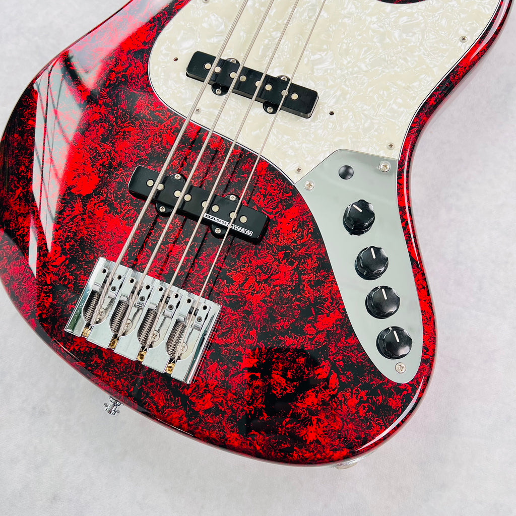 ESP Alice Nine Saga Signature Bass Flame 2011 -  Volcano Red - 5