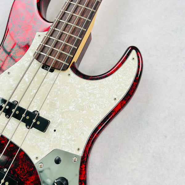 ESP Alice Nine Saga Signature Bass Flame 2011 -  Volcano Red - 6