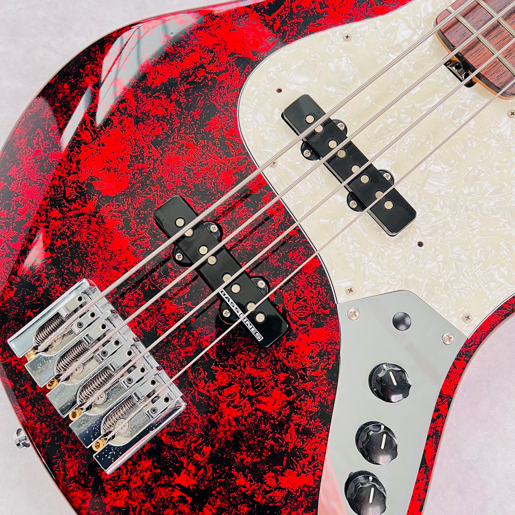 ESP Alice Nine Saga Signature Bass Flame 2011 -  Volcano Red - 7