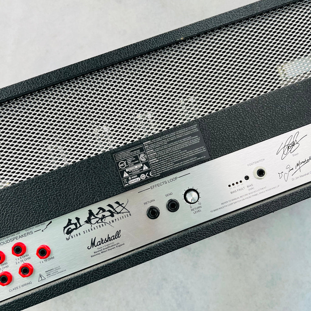 Marshall AFD100 Slash Signature Appetite For Destruction 100w Head 2011 - Black - 12
