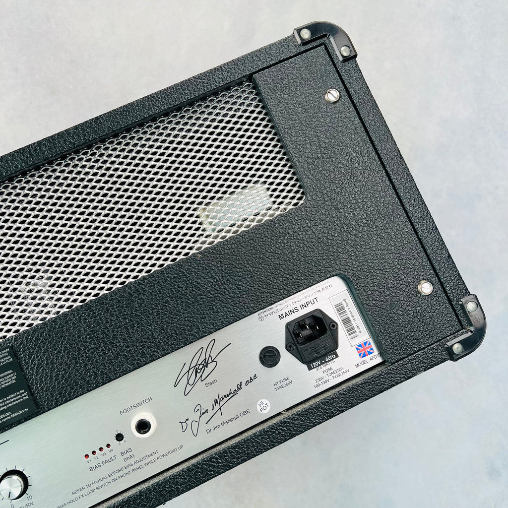 Marshall AFD100 Slash Signature Appetite For Destruction 100w Head 2011 - Black - 13