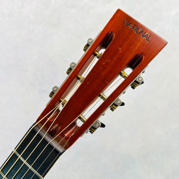 National Reso-Phonic NRP 14-Fret Round Neck Resonator 2011 - Green Silver Burst - 6