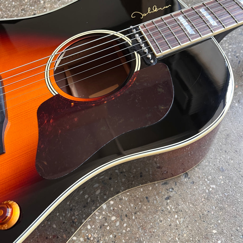 Epiphone John Lennon EJ-160E/VC Limited Edition Acoustic Guitar 2012 - Vintage Sunburst - 6