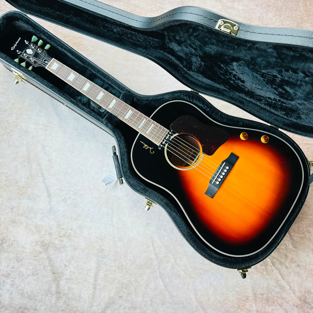 Epiphone John Lennon EJ-160E/VC Limited Edition Acoustic Guitar 2012 - Vintage Sunburst - 20