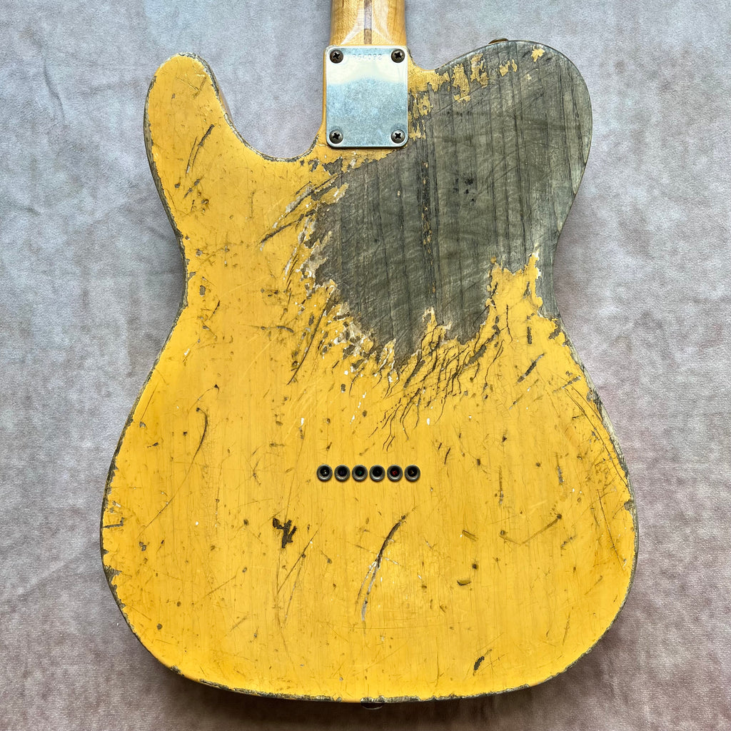 Fender Custom Shop 1953 Telecaster Heavy Relic Micawber Style 2012 - Nocaster Blonde - 12