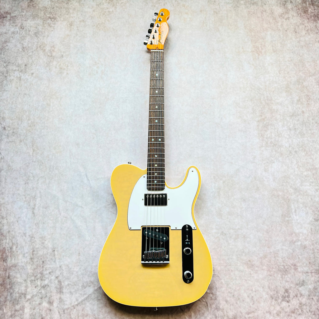 Fender Custom Shop Custom Deluxe Telecaster Masterbuilt By Yuriy Shishkov Quilt Top NOS 2012 - Nocaster Blonde - 2