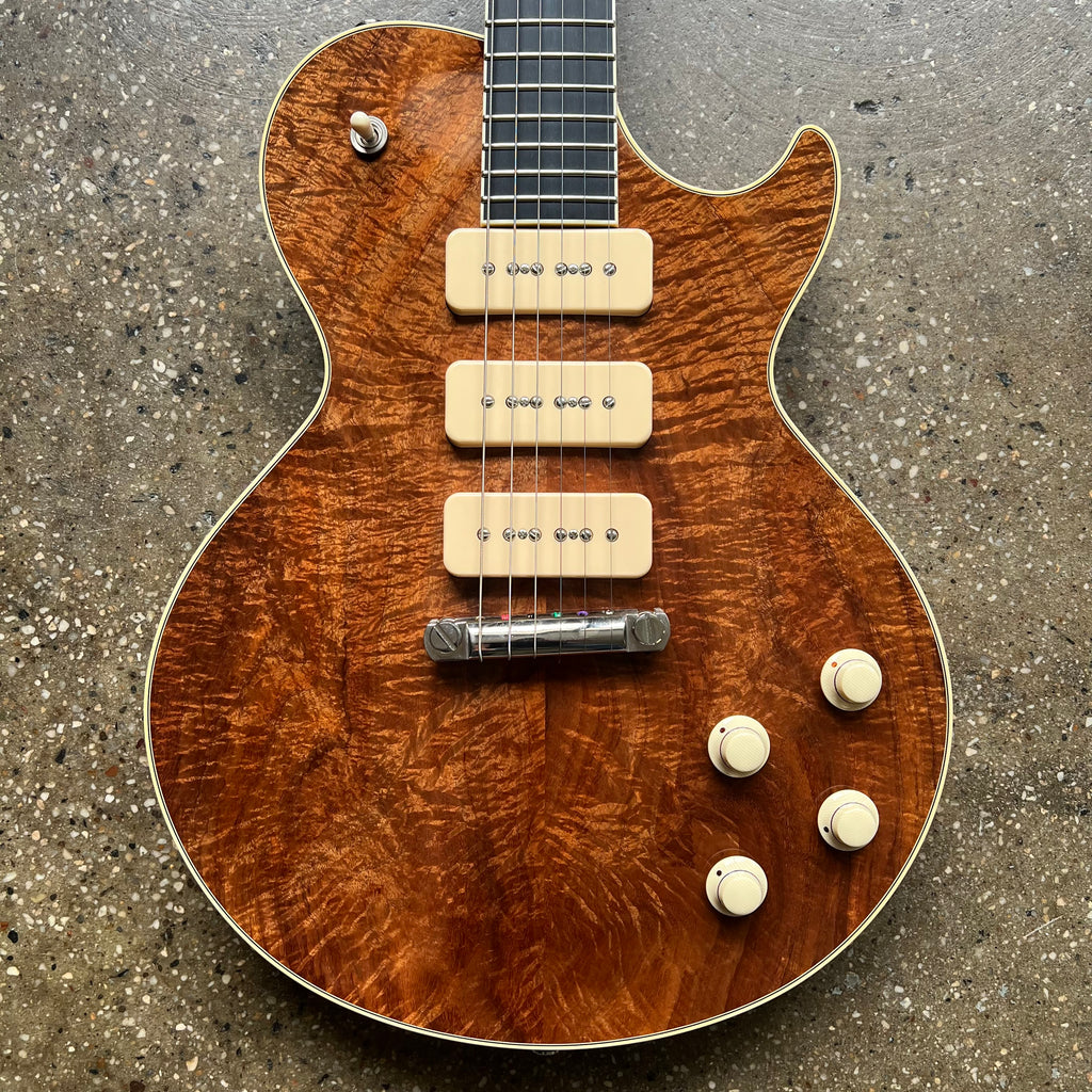 Collings CL City Limits Deluxe Figured Koa Top 2013 - Natural - 1