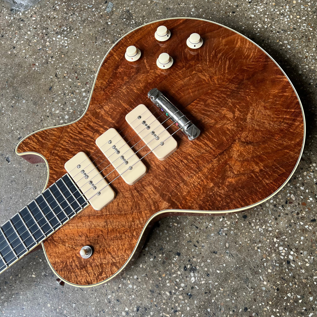 Collings CL City Limits Deluxe Figured Koa Top 2013 - Natural - 4