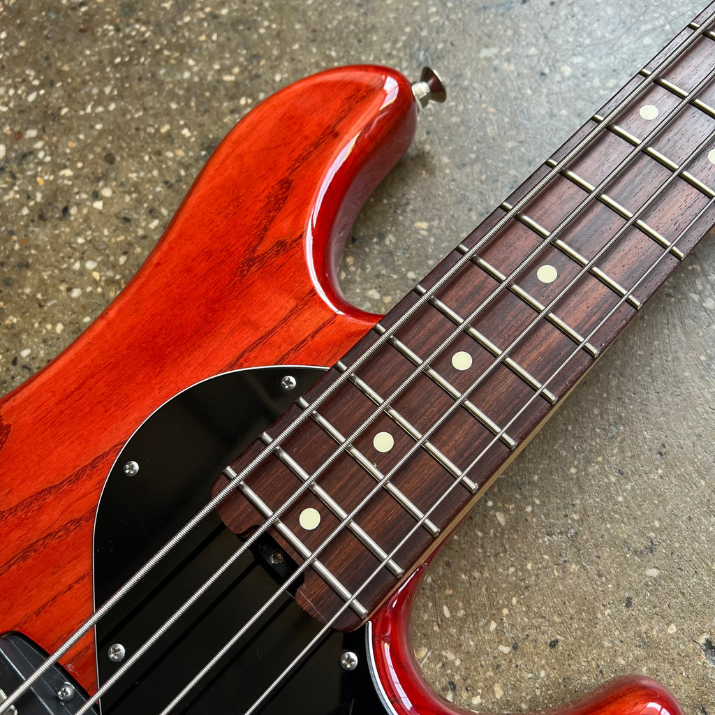 Fender American Deluxe Dimension Bass IV HH Rosewood Fretboard 2013 - Cayenne Burst - 3